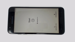 Samsung Galaxy J3 SM-J7337A (Black 16GB 2GB) AT&T CRACKED GLAS+CAM BROWN