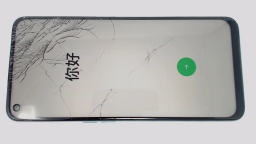 Oppo A93 5G PEHM00 (Blue 256GB 8GB) Unknown Carrier DualSIM CRACKED GLAS