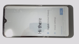 Vortex HD62 Cellphone (Black 32GB) Unknown Carrier CRACKED GLAS