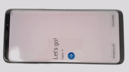 Samsung Galaxy S9+ SM-G965U Cellphone (Purple 64GB 6GB) AT&T BURN IN