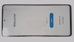 Samsung Galaxy S20 FE 5G SM-G781V (Blue 128GB 6GB) Verizon CRACKED CAM