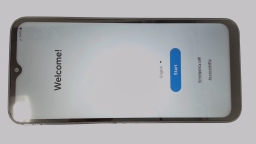 Samsung Galaxy A14 5G SM-A146U Cellphone (Black 64GB 4GB) T-Mobile WHITE SPOT