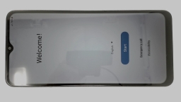 Samsung Galaxy A12 SM-A125U Cellphone (Black 32GB 3GB) T-Mobile PINK TINT