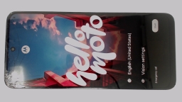Motorola G Power 5G XT2415-5 Cellphone (Black 128GB 8GB) Cricket CRACKED GLAS