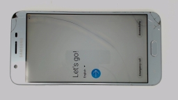 Samsung Galaxy J7 Star SM-J737T1 (Blue 32GB 2GB) MetroPCS CRACKED GLAS
