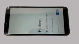 Foxx A56 Cellphone (Black 16GB 2GB) Unknown Carrier SingleSIM CRACKED GLAS