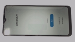 Samsung Galaxy A32 5G SM-A326U (Gray 64GB 4GB) Boost Mobile CRACKED GLAS WORN