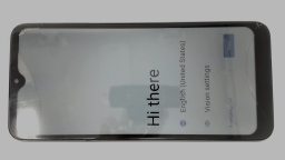 Vortex HD65 Choice Cellphone (Blue 32GB) Unknown Carrier DualSIM CRACKED GLAS
