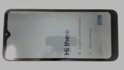 Vortex HD65 Choice Cellphone (Blue 32GB) Unknown Carrier CRACKED GLAS