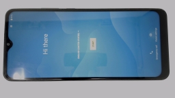 AT&T Motivate Max U668AA Cellphone (Blue 32GB) AT&T Prepaid SCRATCHED