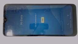 Cricket Dream 5G EC211001 Cellphone (Blue 64GB) Cricket CRACKED GLAS/SPOTS
