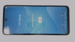 Nuu B15 S6701L Cellphone (Black 128GB 4GB) Unknown Carrier DualSIM CRACKED