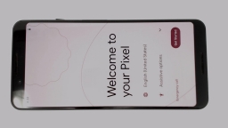 Google Pixel 3 G013A (Black 64GB) Unlocked SingleSIM CRACKED PWR BTTN