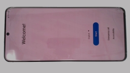 Samsung Galaxy S20 Ultra 5G SM-G988U (Black 128GB 12GB) Verizon CRACKED BURN