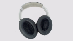 Bose QC 35 Series I 1 Silver Wireless Headphones FLAKED HEADBAND