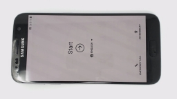 Samsung Galaxy S7 SM-G930V (Black 32GB 3GB) Verizon BURN IN DELAMINATE SCREEN