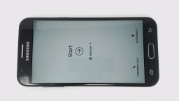 Samsung Galaxy J3 SM-J327U (Black 16GB 2GB) Unknown Carrier CRACKED REAR