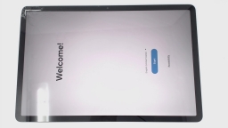 Samsung Galaxy Tab S7 FE SM-T733 (Black 64GB 4GB) WiFi CRACKED GLAS SPOTS