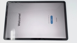 Samsung Galaxy Tab S7 FE SM-T733 (Black 64GB 4GB) WiFi CRACKED GLAS