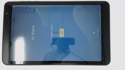 Blu M8L 2022 8" Tablet (Black 32GB 3GB) GSM Unlocked SingleSIM CRACKED GLAS