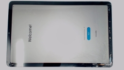 Samsung Galaxy Tab S6 Lite SM-P610 (Gray 64GB 4GB) WiFi CRACKED GLAS BROWN