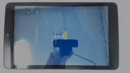 Alcatel A30 9024W 8" Tablet (Black 16GB 2GB) T-Mobile LCD DMG WORN REAR