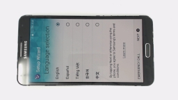 Samsung Galaxy Note 3 SM-N900V + Pen (Black 32GB) Verizon SCRATCHED GLAS/CAM