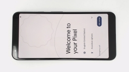 Google Pixel 3a XL G020C (Black 64GB 4GB) Google Fi WORN REAR