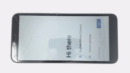 Foxx A55 Cellphone (Black 16GB 2GB) Unknown Carrier SingleSIM CRACKED GLAS