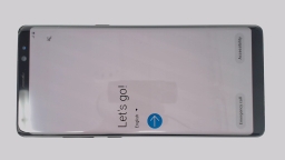 Samsung Galaxy Note 8 SM-N950U (Black 64GB 6GB) T-Mobile CRACKED LCD BURN