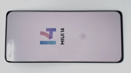 Xiaomi Mi 11 M2011K2G Cellphone (Gray 256GB 8GB) Unknown Carrier CRACKED REAR