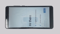 Soho Style S1586K Cellphone (Blue 16GB 2GB) Unknown Carrier CRACKED GLAS