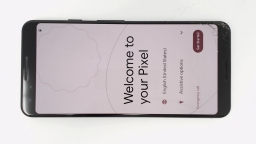 Google Pixel 3 G013A (Black 64GB 4GB) Verizon SingleSIM CRACKED GLAS/CAM