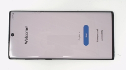 Samsung Galaxy Note 10 SM-N970U (Gray 256GB 8GB) Verizon CRACKED GLAS/REAR