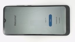 Samsung Galaxy A02S SM-S124DL Cellphone (Black 32GB 2GB) Tracfone CRACKED