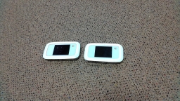 LOT of 2 Velocity 4G White Wifi Hotspot MF923 Jetpack AT&T