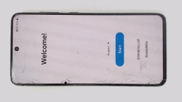 Samsung Galaxy S21 FE 5G SM-G990U2 (Gray 128GB 6GB) AT&T CRACKED/SCRATCHED