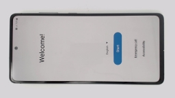 Samsung Galaxy S20 FE 5G SM-G781U (Blue 128GB 6GB) AT&T SCRATCHED GLAS