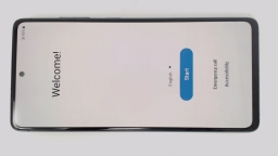 Samsung Galaxy S20 FE 5G SM-G781V (Blue 128GB 6GB) Verizon BURN IN