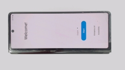 Samsung Galaxy Z Fold2 5G SM-F916U (Black 256GB 12GB) Verizon CRACKED/BURN