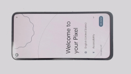 Google Pixel 4a 5G G025E Cellphone (White 128GB 6GB) Unlocked STAINS