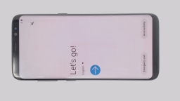 Samsung Galaxy S8 SM-G950U Cellphone (Black 64GB 4GB) MetroPCS BURN IN