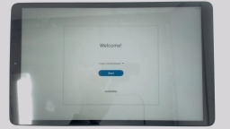 Samsung Galaxy Tab A SM-T510 10.1" Tablet (Silver 128GB 3GB) WiFi BROWN LCD