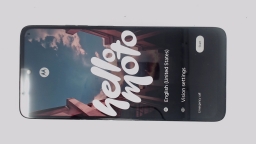 Motorola Moto G (2025) XT2513-1 (Gray 128GB 4GB) MetroPCS DualSIM DENTS/BENT