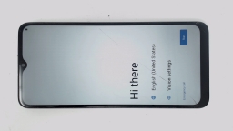 Blu View 5 B160V Cellphone (Gray 64GB 4GB) Unknown Carrier CRACKED