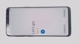 Samsung Galaxy S9 SM-G960U Cellphone (Black 64GB 4GB) Sprint BURN IN/SCRATCH