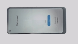 Samsung Galaxy A21 SM-A215U (Black 32GB 3GB) Verizon PINK TINT/RESIDUE/WORN