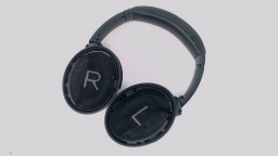 Bose QuietComfort QC 45 Black Wireless Headphones NO EARPADS/LOOSE L SWIVEL