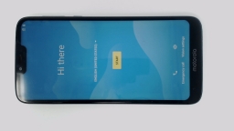 Motorola Moto G7 Power XT1955-6 Cellphone (Blue 32GB 3GB) Verizon SCRATCHED