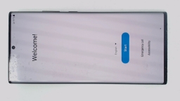 Samsung Galaxy Note20 Ultra 5G (Black 128GB 12GB) Verizon CRACKED CAM/RESIDUE